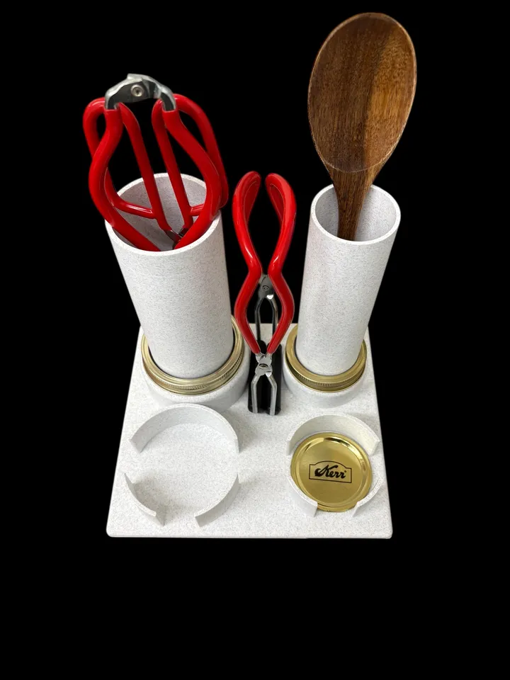 Canning Lid & Ring Organizer STL for Bottling and Canning Storage, Digital Download
