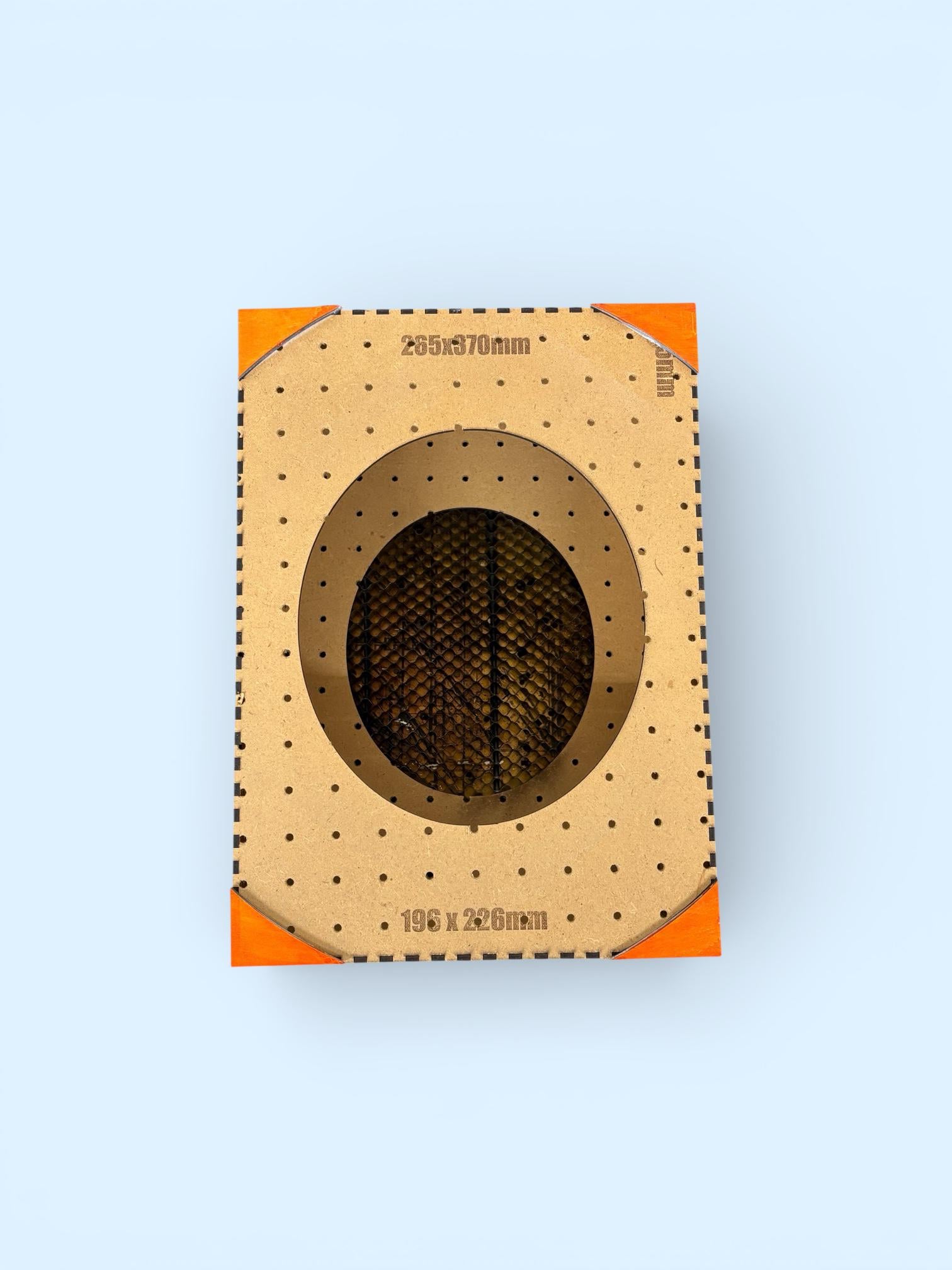 Hat Burning Jig SVG File for 300mm Lasers, Digital Download
