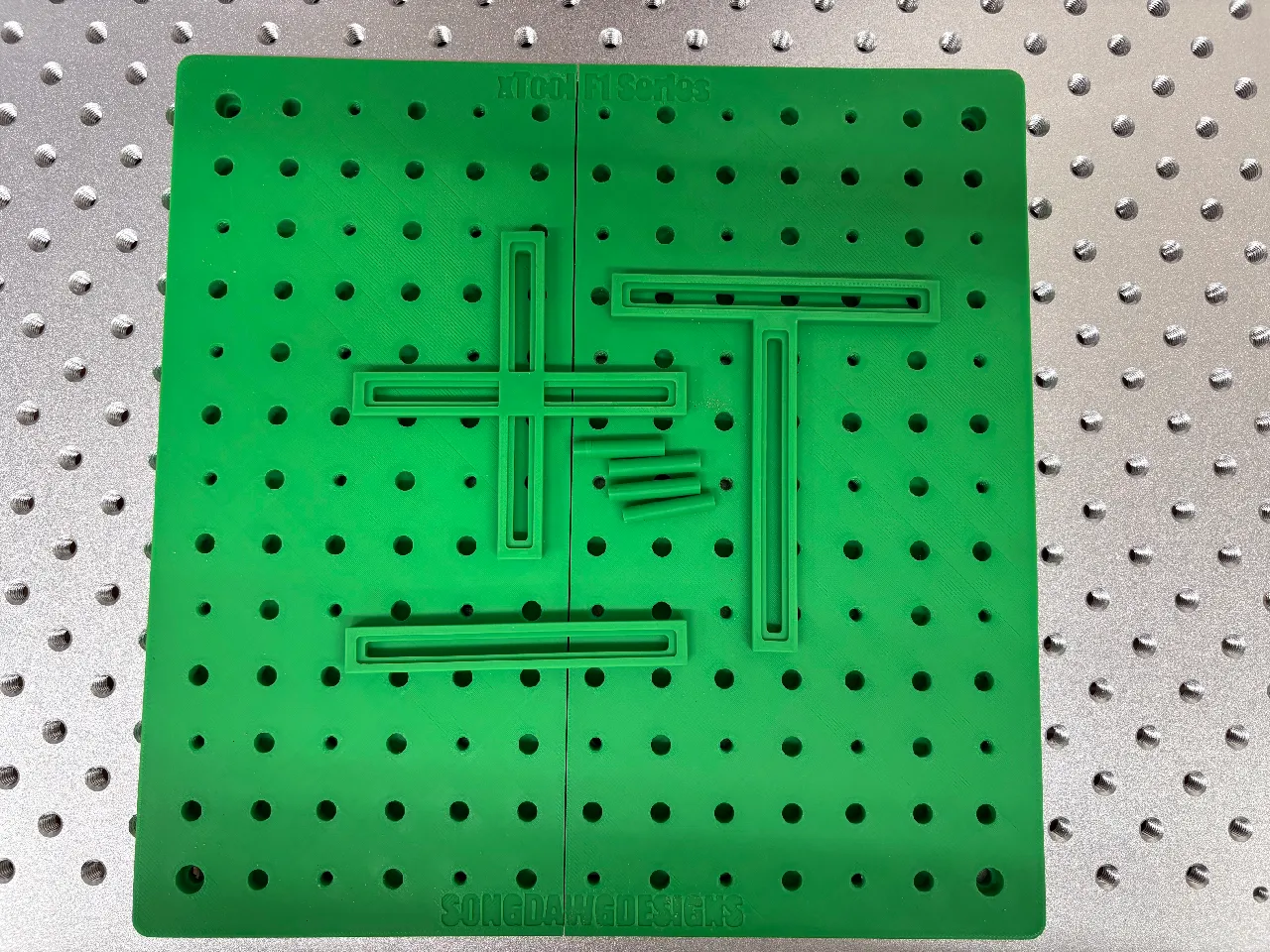 xTool F1 Ultra / F2 Ultra / F2 Ultra UV Extended High-Density Fixture Plate STL